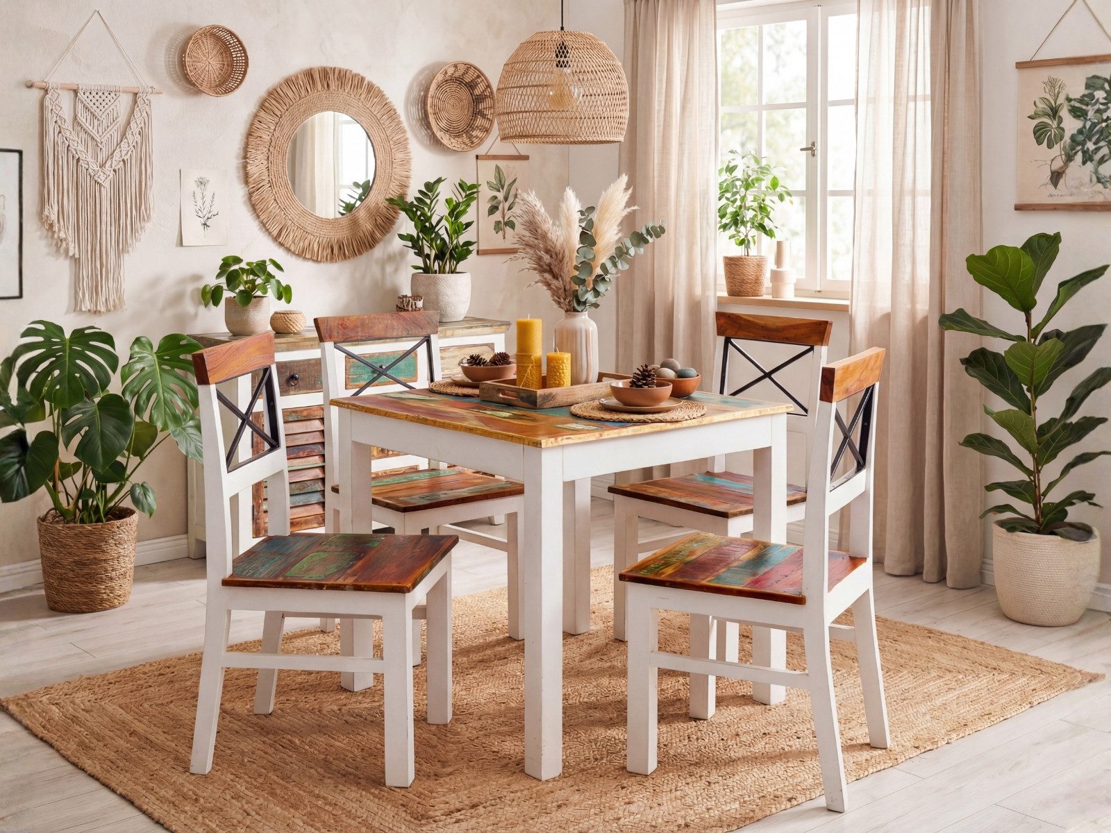 massivum Esstisch Perth 80x80 cm (1-St)