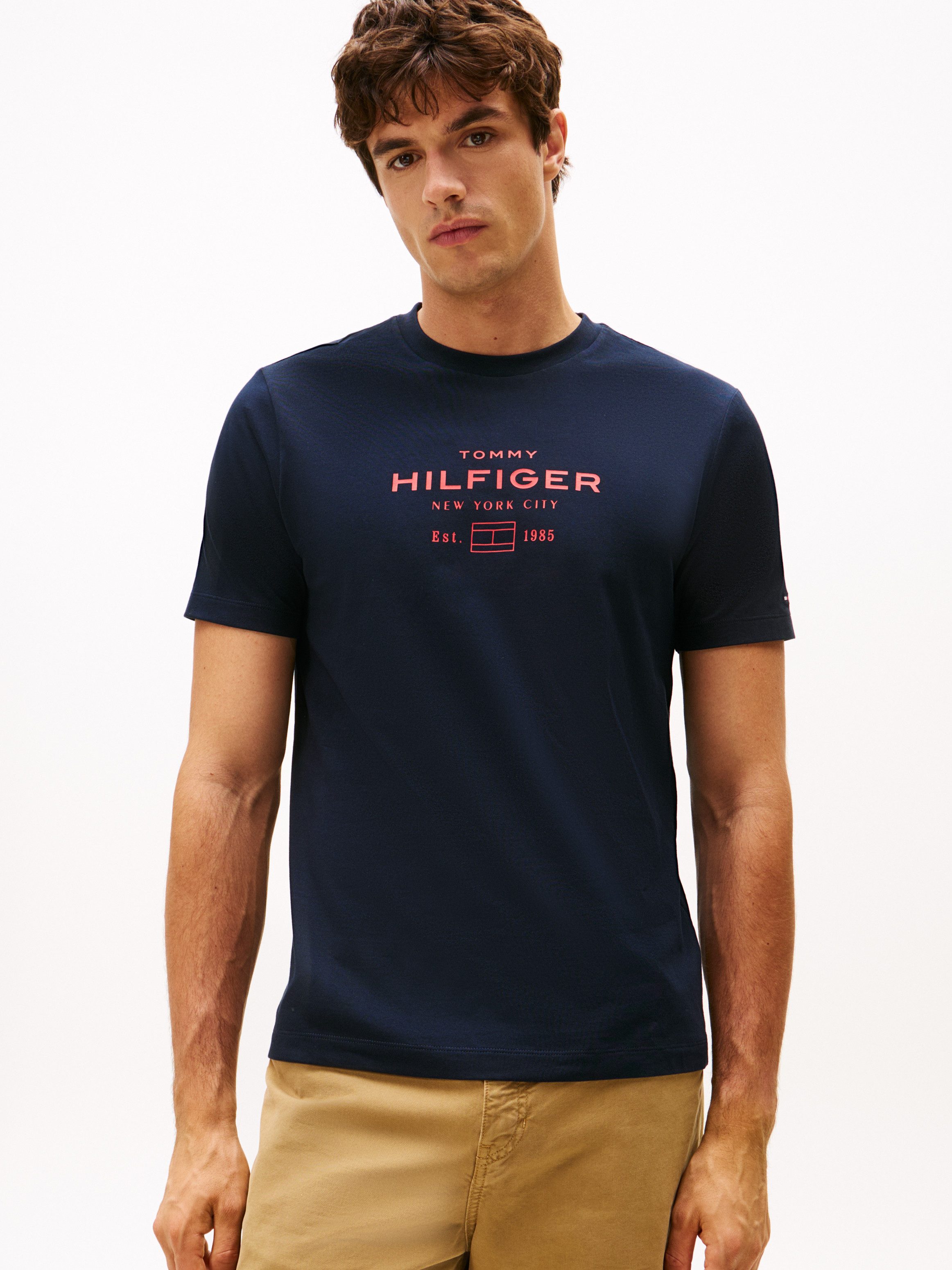 Tommy Hilfiger T-Shirt HILFIGER STACK GRAPHIC günstig online kaufen