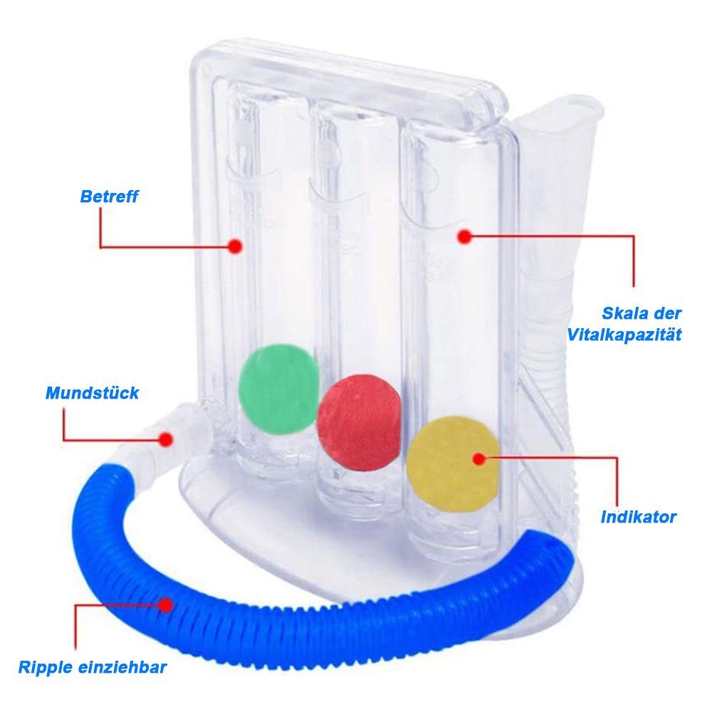 Lung Atemluftkompressor Jormftte Atemtrainer 1-tlg. Trainer,