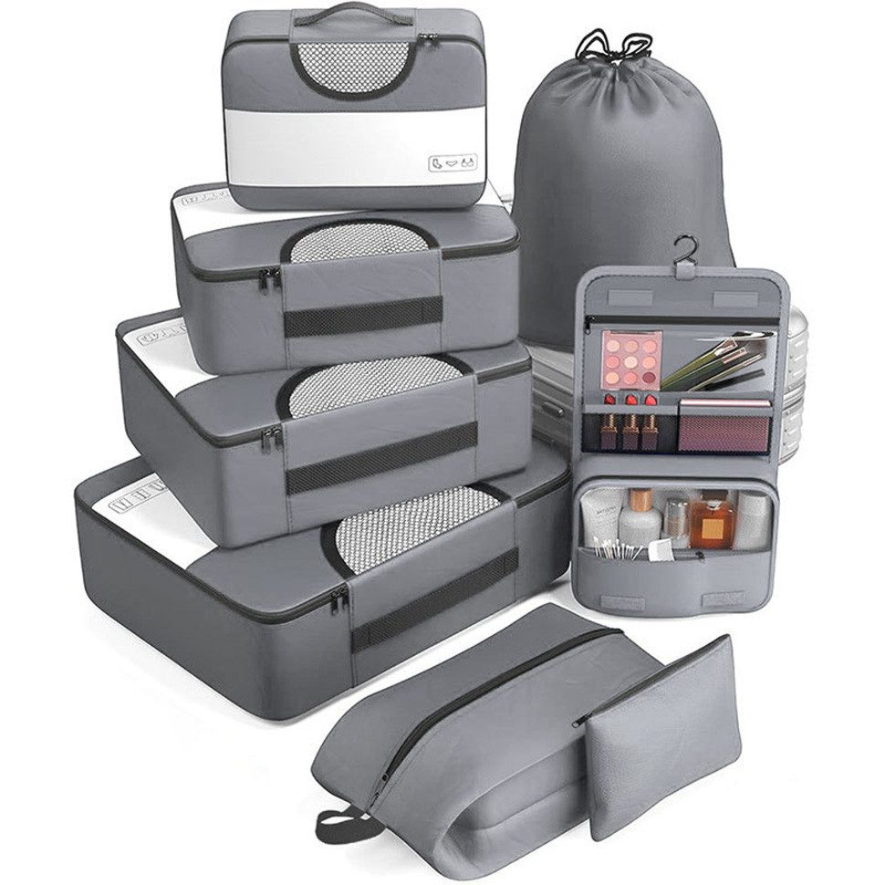 Coonoor Kofferorganizer 8 Teilige Aufbewahrungsbeutel-Set, Kleidertaschen, günstig online kaufen