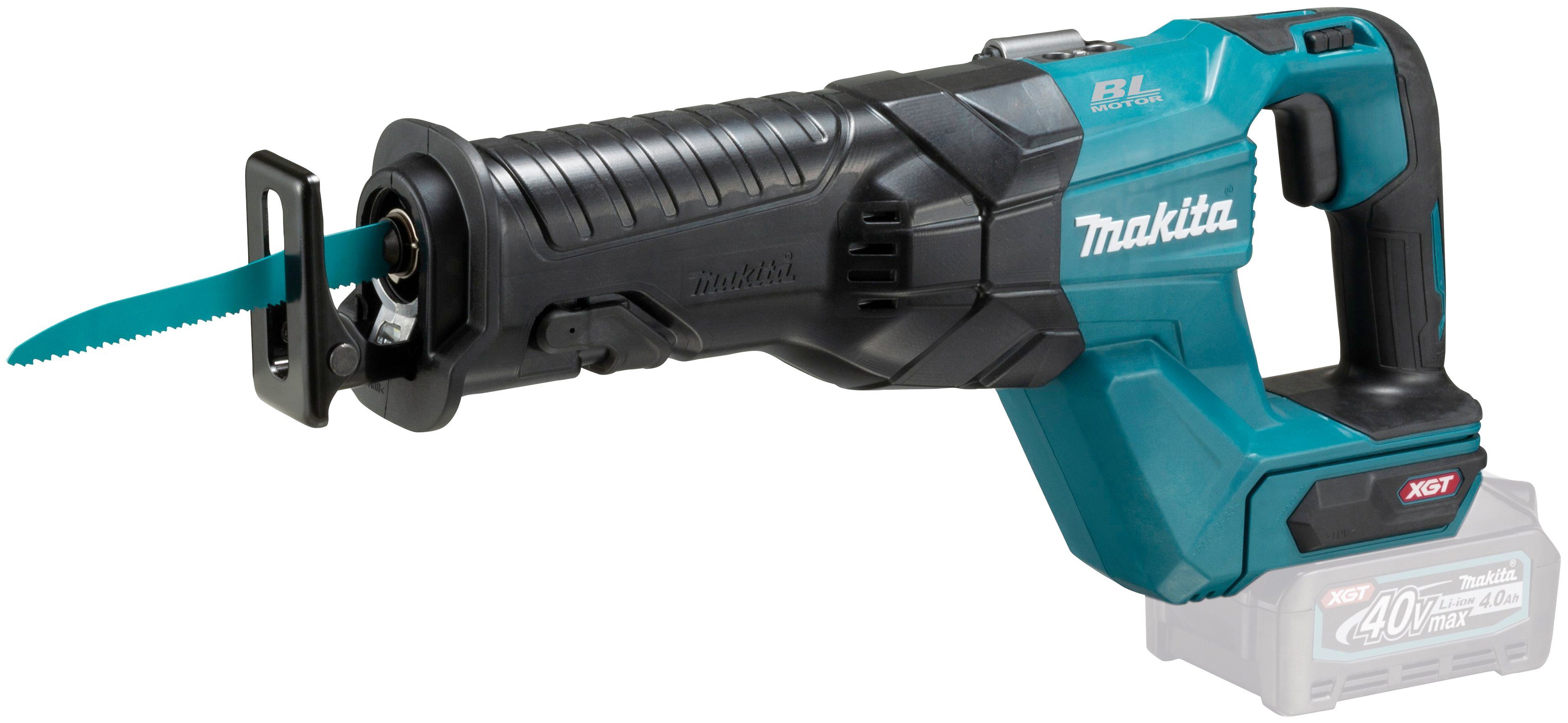 Makita Akku-Reciprosäge JR001GZ, XGT, 40V max., 0-3.000 min-1, 32 mm, ohne Akku und Ladegerät | Säbelsägen