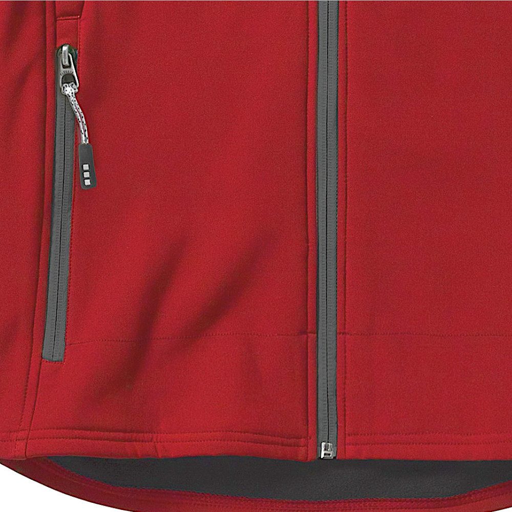 Elevate Life Softshelljacke Outdoorjacke mit Kapuze wasserdicht, winddicht, atmungsaktiv