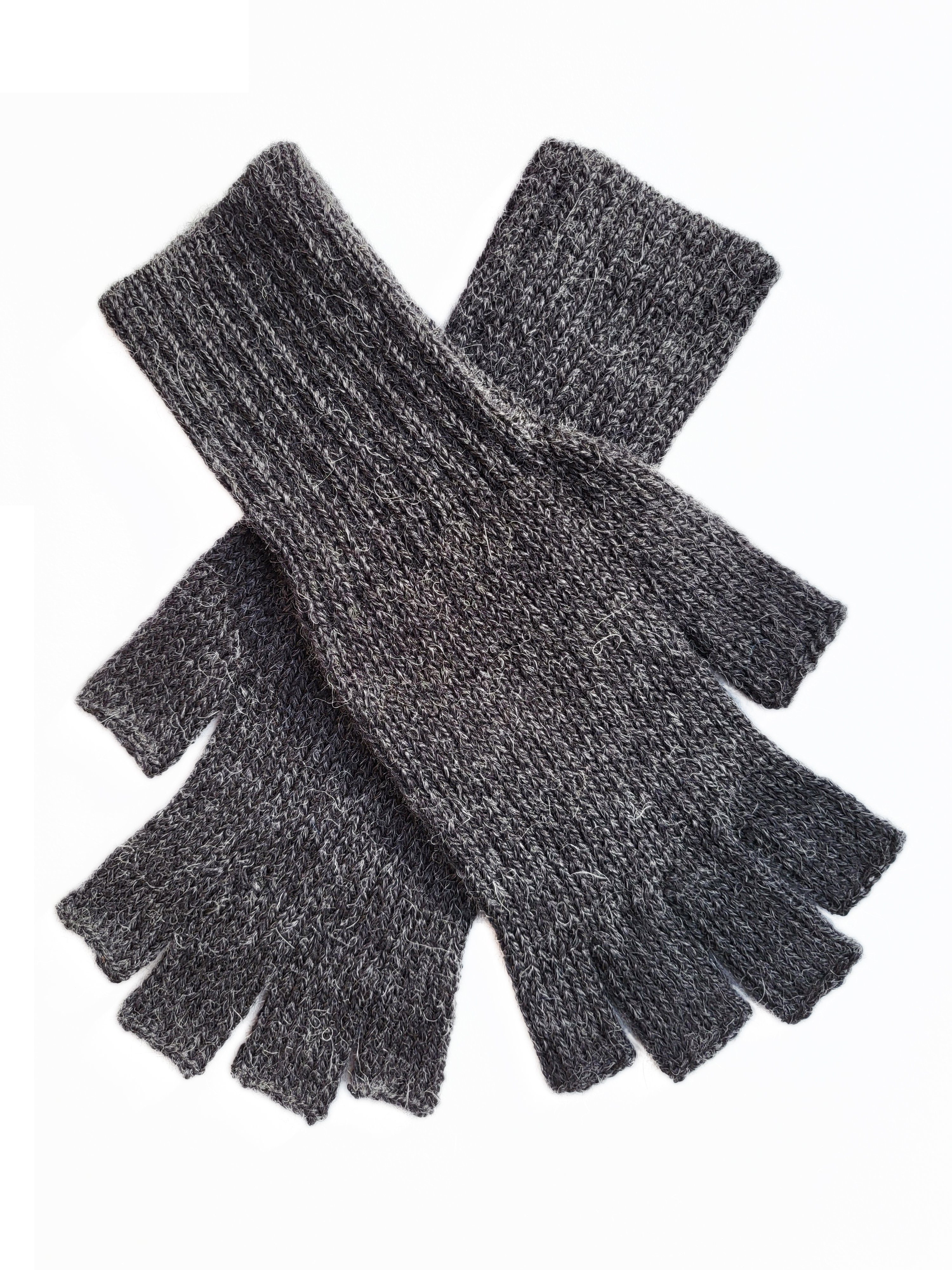 Posh Gear Strickhandschuhe Guantiless Alpaka Halb-Fingerhandschuhe günstig online kaufen