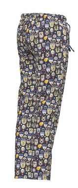 A Fish named Fred Pyjamahose Herren Pyjamahose (1-tlg) Modisches Design Baumwolle