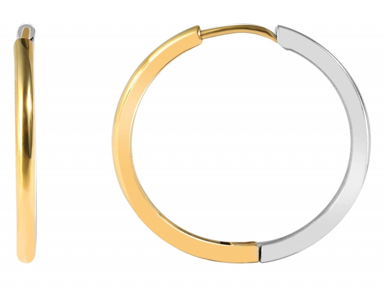 Adelia´s Paar Creolen Neuheit 2025 - Damen Creolen aus poliertem Edelstahl günstig online kaufen