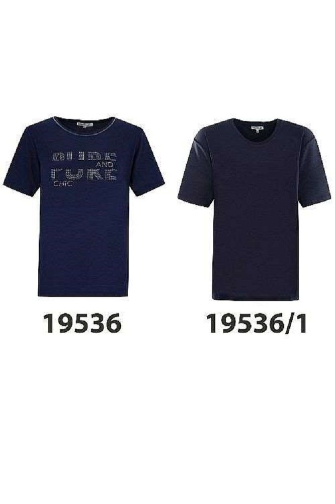 Hajo T-Shirt 19536 hochwertige Viskose Qualität marine609