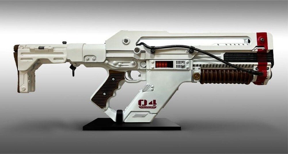 Hollywood Collectibles Group Merchandise-Figur Alien: Romulus Life-Size Replik Pulse Rifle 71 cm