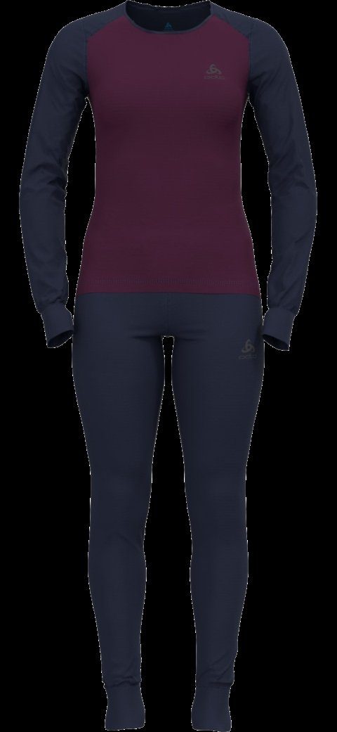 Odlo Funktionsunterhemd Set ACTIVE WARM ECO Special Set DIVING NAVY - PICKL günstig online kaufen