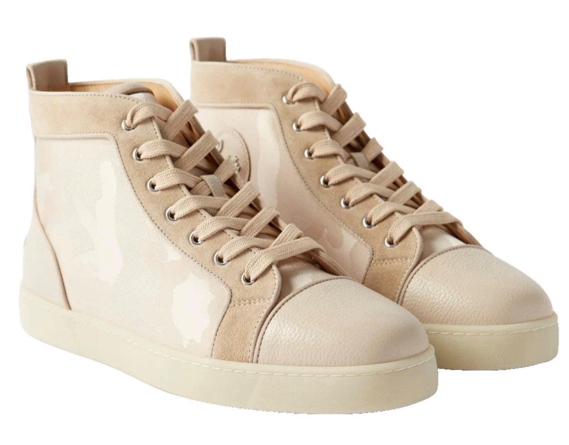 Sneakers Louis Orlato Schuhe Turnschuhe Camo High Top Trainers Sneaker