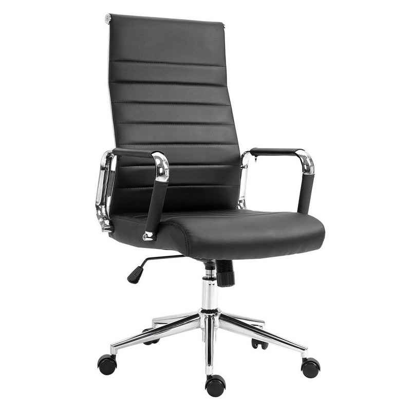 SVITA Bürostuhl »Elegance Comfort« (Bürostuhl, 1 St), stufenlos höhenverstellbar