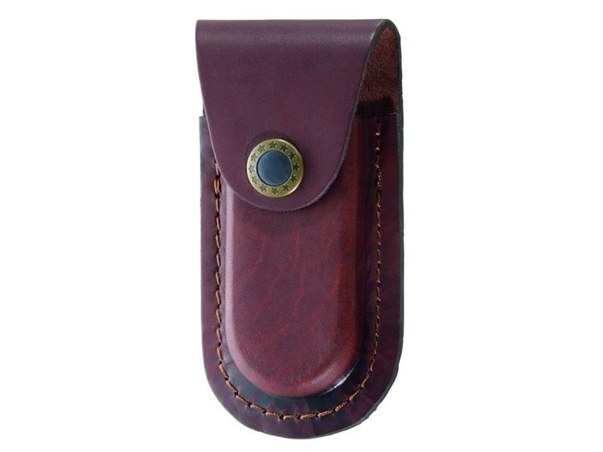 Herbertz Taschenmesser Leder-Etui braun, längs und quer 12 cm 2675120