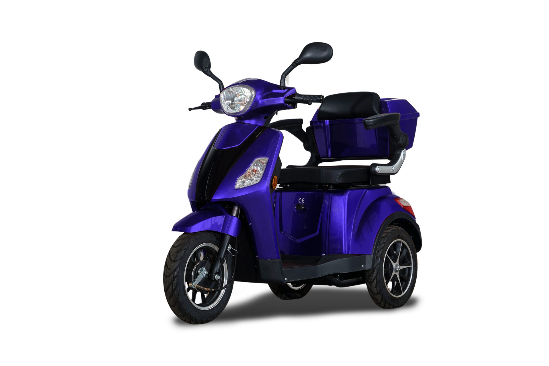 STORMBORN Elektromobil R3Li Elektro-Dreiradroller 25 km/h - Lithium Wechselakku, 25 km/h