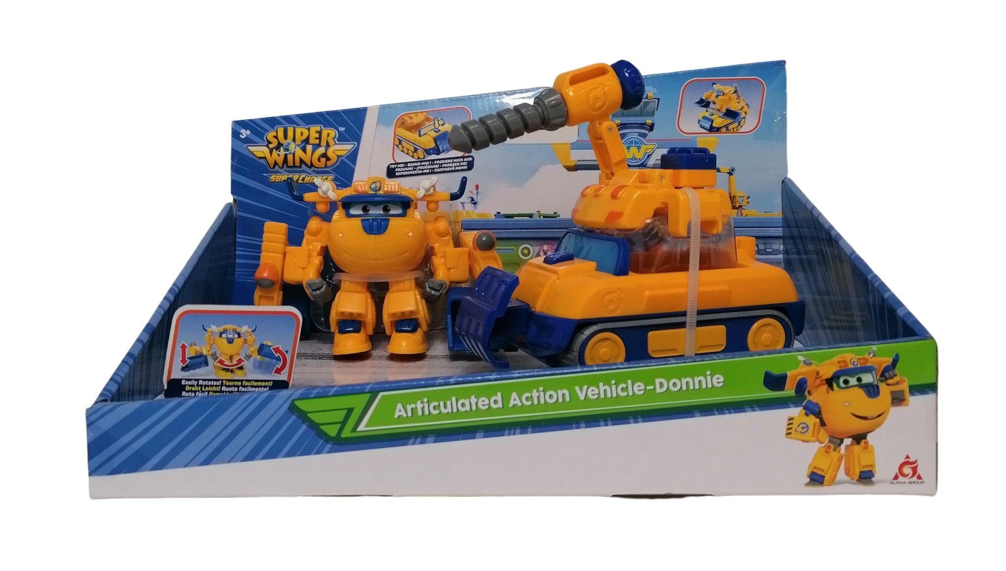 Vehicle-Donnie, Vago®-Toys Action VaGo-Tools (Stück) Super Wings Actionfigur Articulated