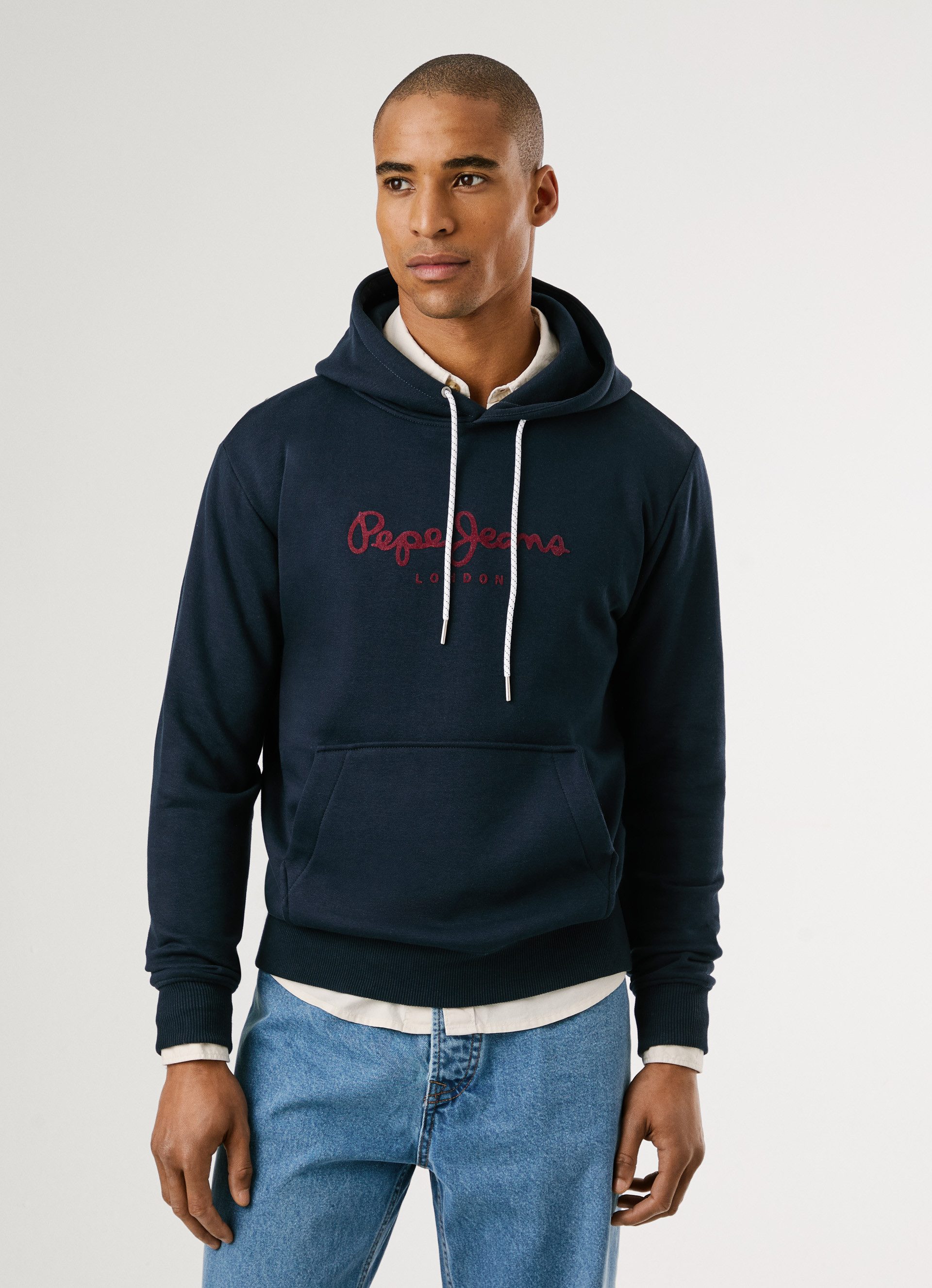 Pepe Jeans Hoodie MACBETH PLAIN Regular Fit günstig online kaufen