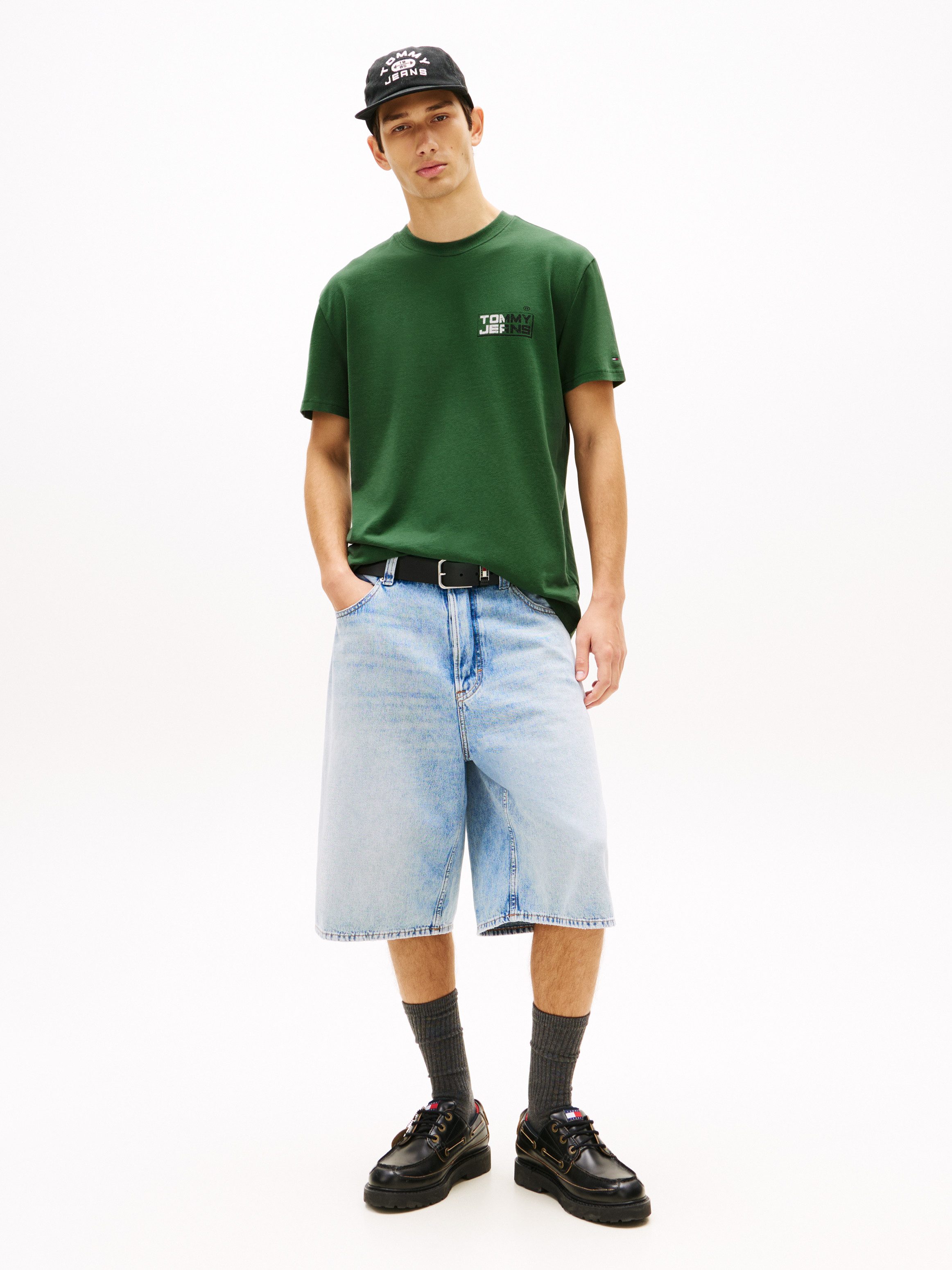 Tommy Jeans T-Shirt TJM REGULAR GYM BLOCK mit Rundhalsausschnitt