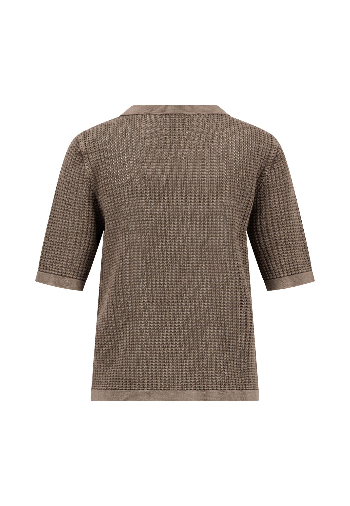 FYNCH-HATTON 3/4 Arm-Pullover Poloshirt strukturiert - Casual Fit