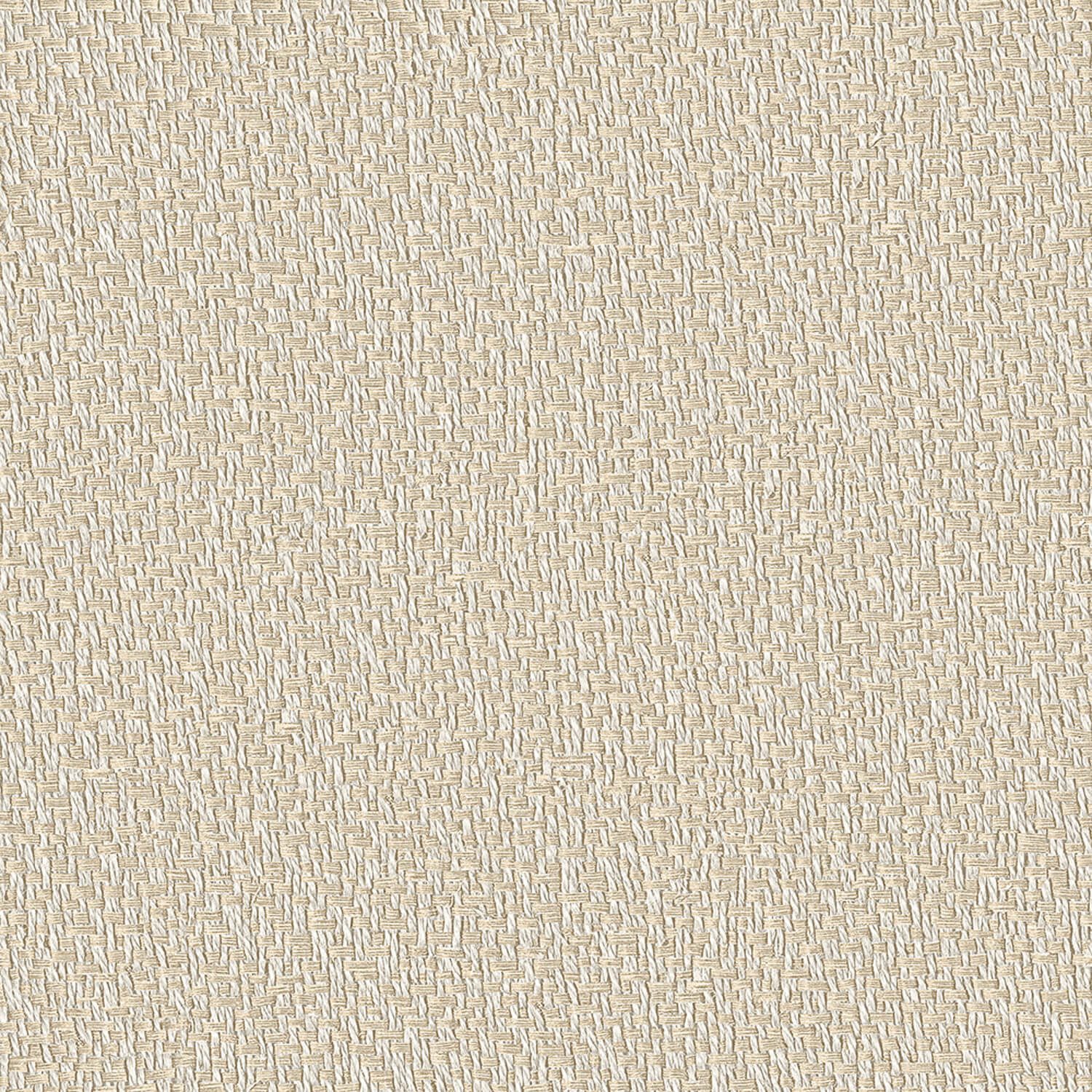 Profhome Strukturtapete SA524054-DI Struktur Tapete Uni metallische Akzente beige perl-beige, strukturiert, (1 Rolle, 5,33 qm), heißgeprägte Vliestapete, elfenbeinfarben
