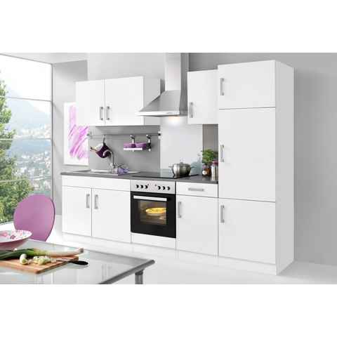 KOCHSTATION Küchenzeile KS-Toronto, Breite 270 cm, mit E-Geräten