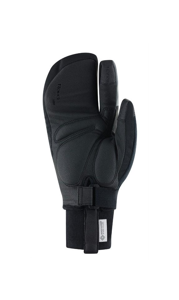 Roeckl Fahrradhandschuhe Villach 3 Trigger black/silver pine