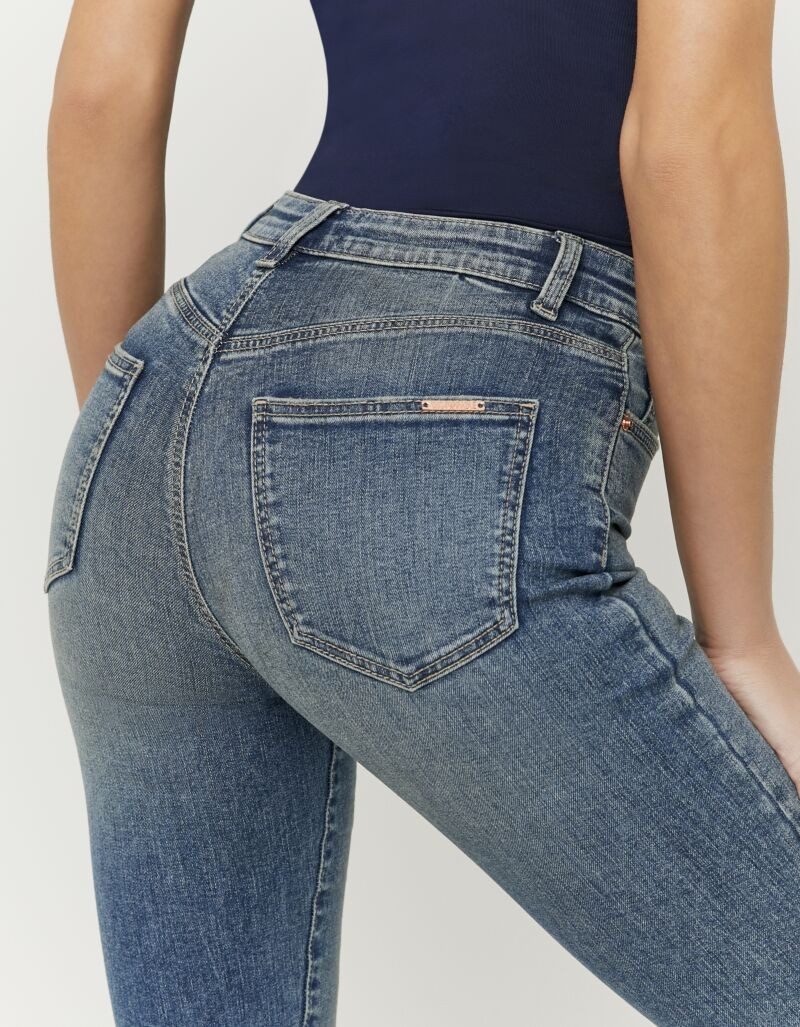 Tally Weijl Skinny-fit-Jeans SPADESMART6 Baumwollmischung, High Waist