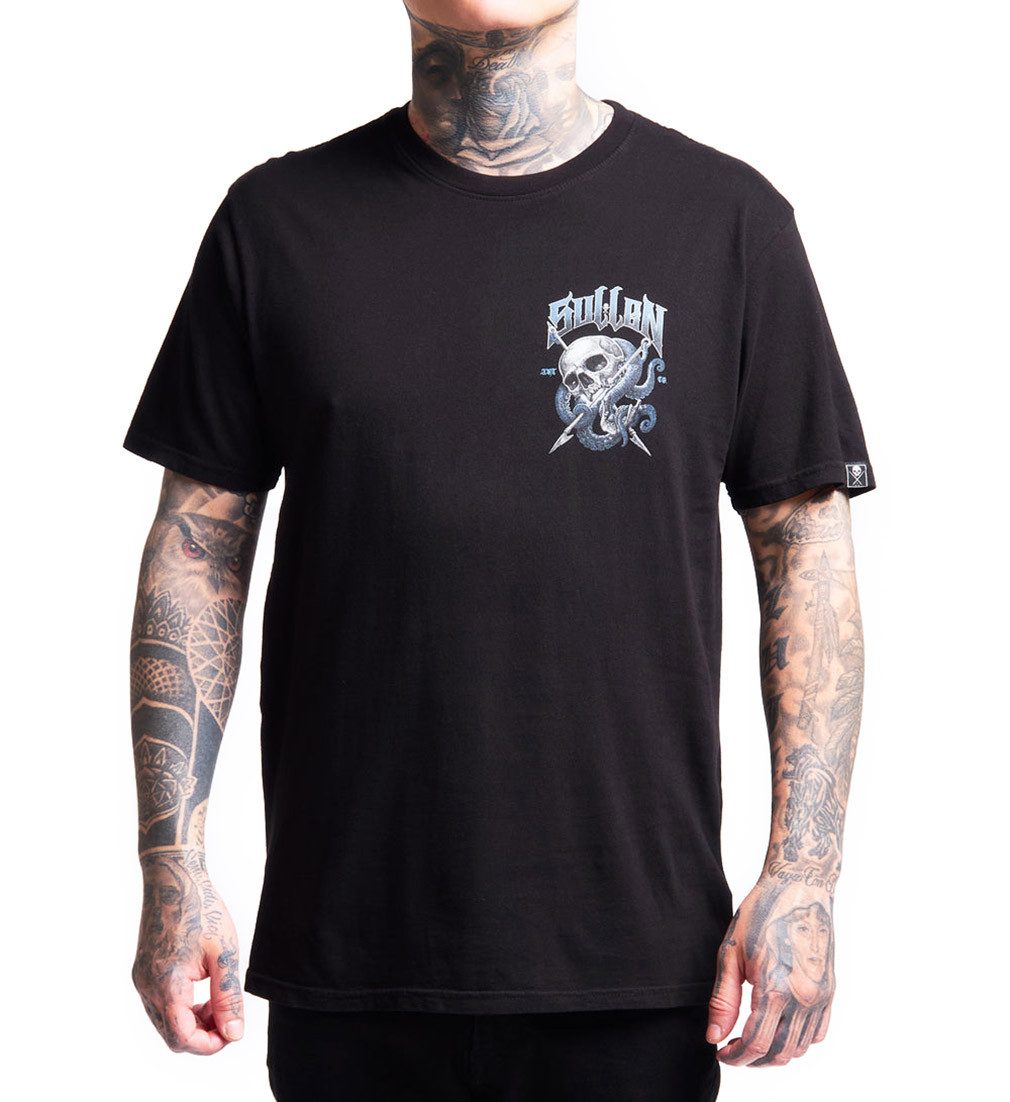 Sullen Clothing T-Shirt Harpoon Skull