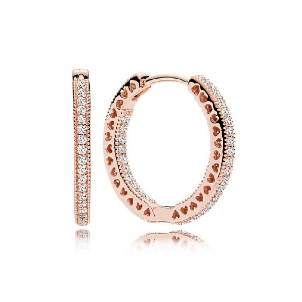 Paar Creolen ROSE-286318CZ