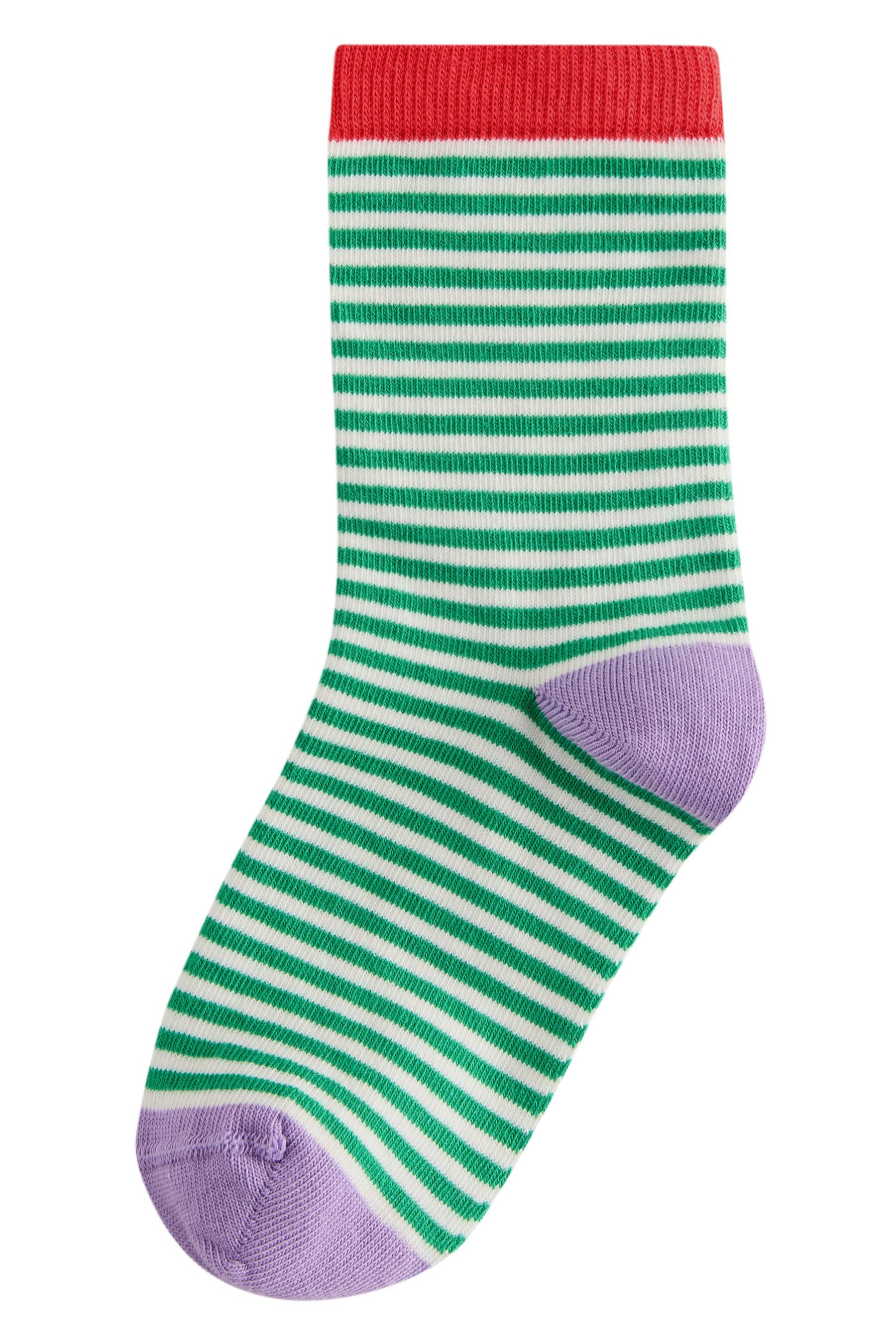 Next Kurzsocken Söckchen mit Streifen und Punkten, 5er-Pack (5-Paar)