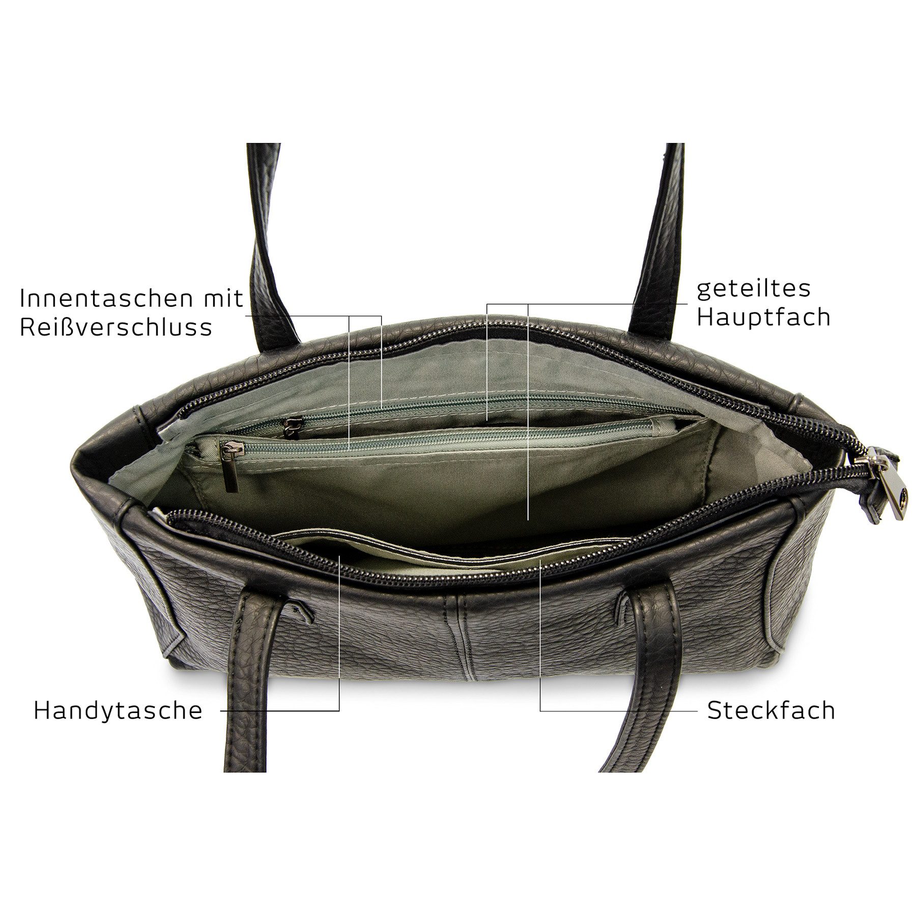 MARC Shoes Handtasche MARC Erwachsene Taschen Handtasche Marseille Synt