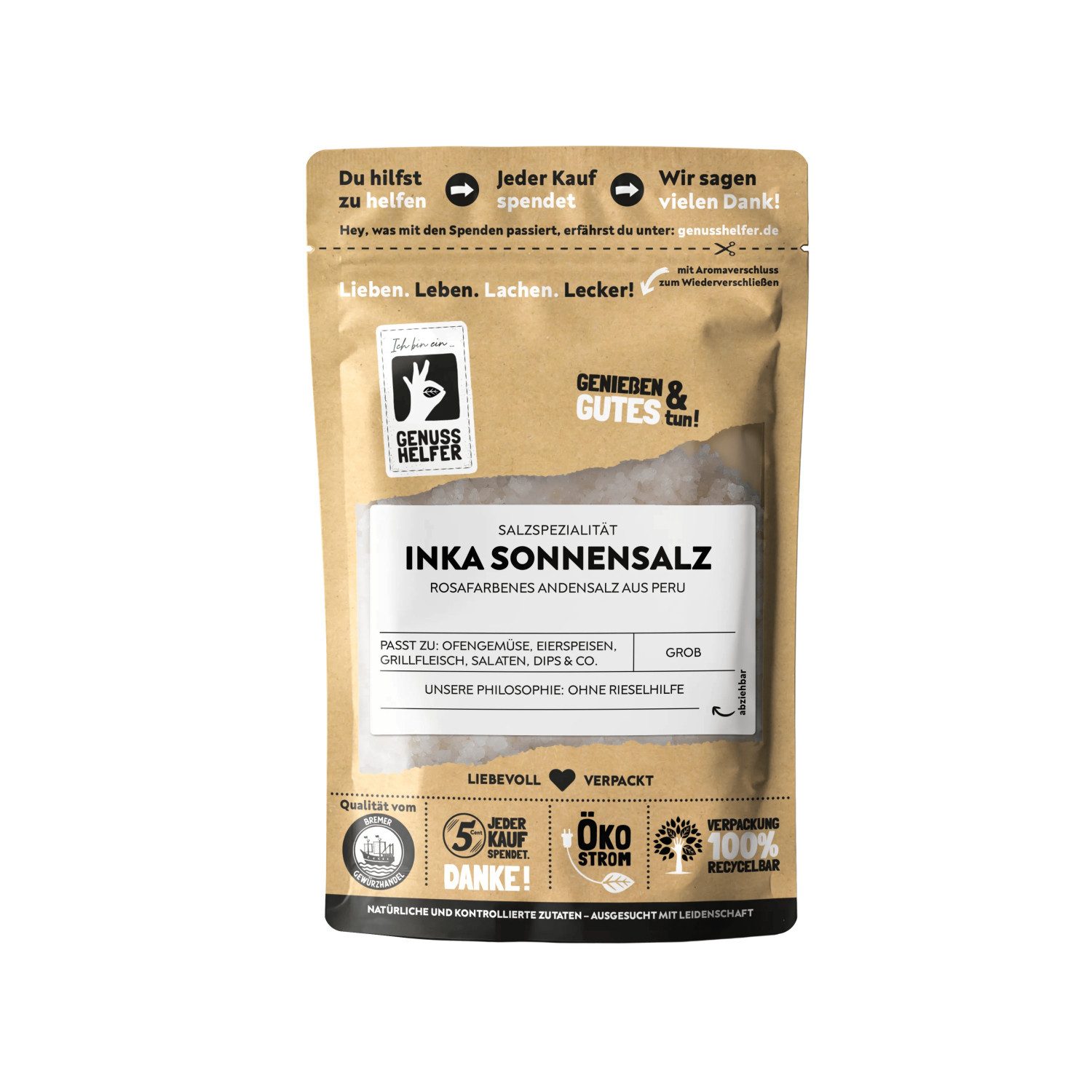 Bremer Gewürzhandel Gewürz Inka Sonnensalz, 120 g