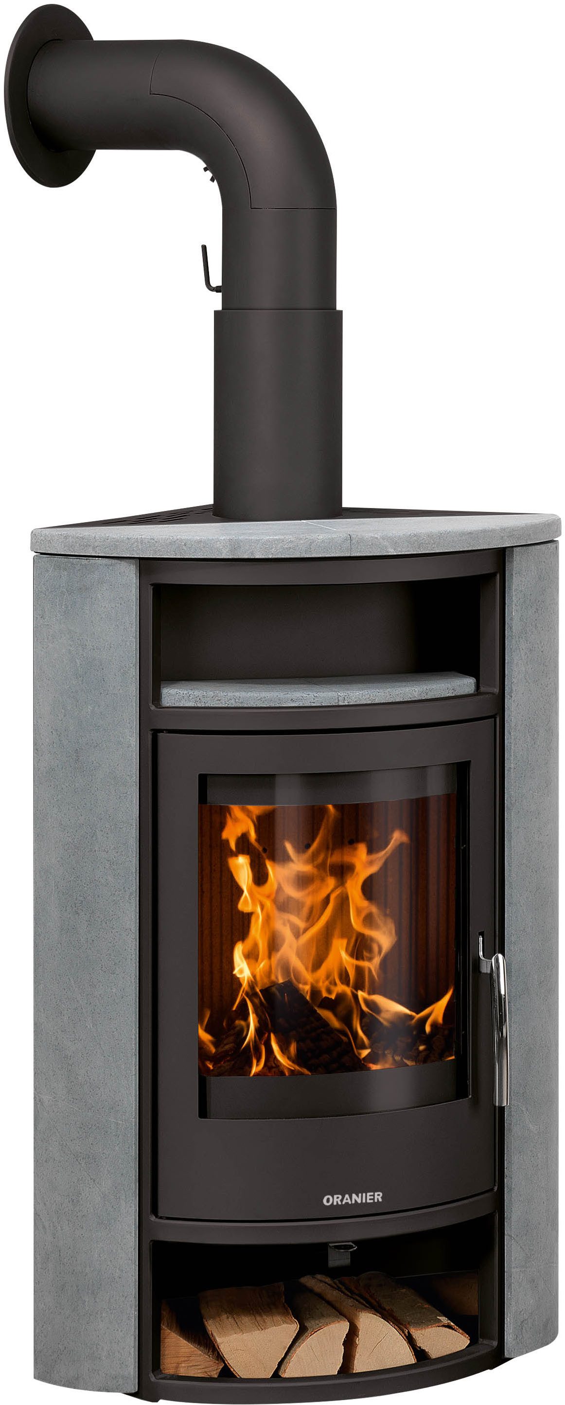 Oranier Kaminofen »Polar Eck« Speckstein, 6,5 kW, Zeitbrand, Eck-6,5 kW