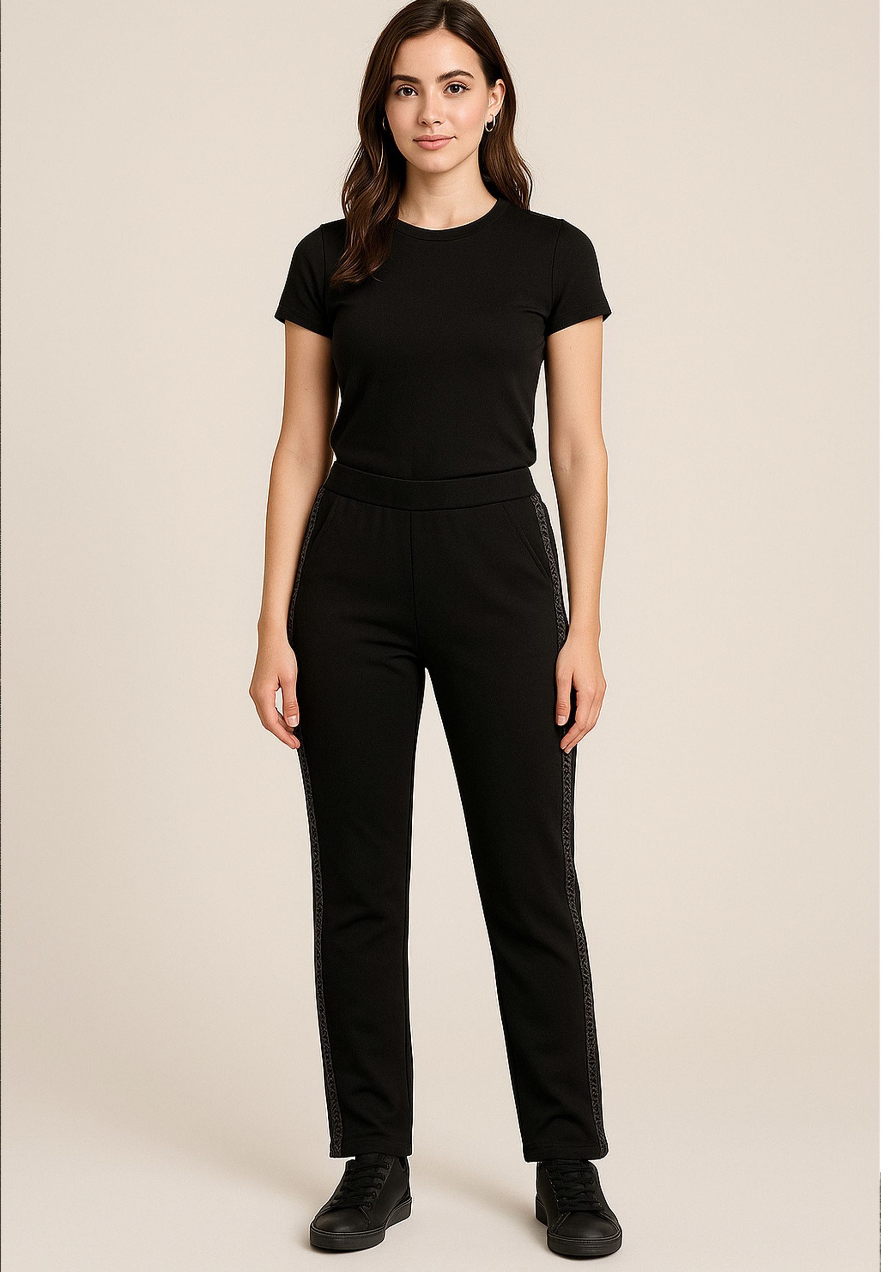 LMC Stoffhose Warme Thermo Pants mit eleganten Flechte Streifen BambooTherm günstig online kaufen