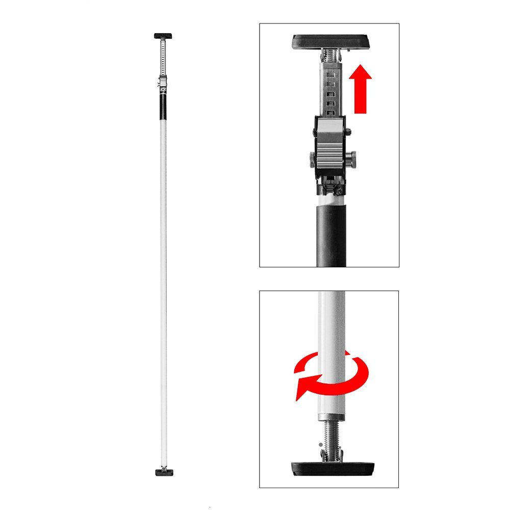 ALLEGRA Stützelement Montagestütze, Teleskopstange AB-290 (weiß), günstig online kaufen