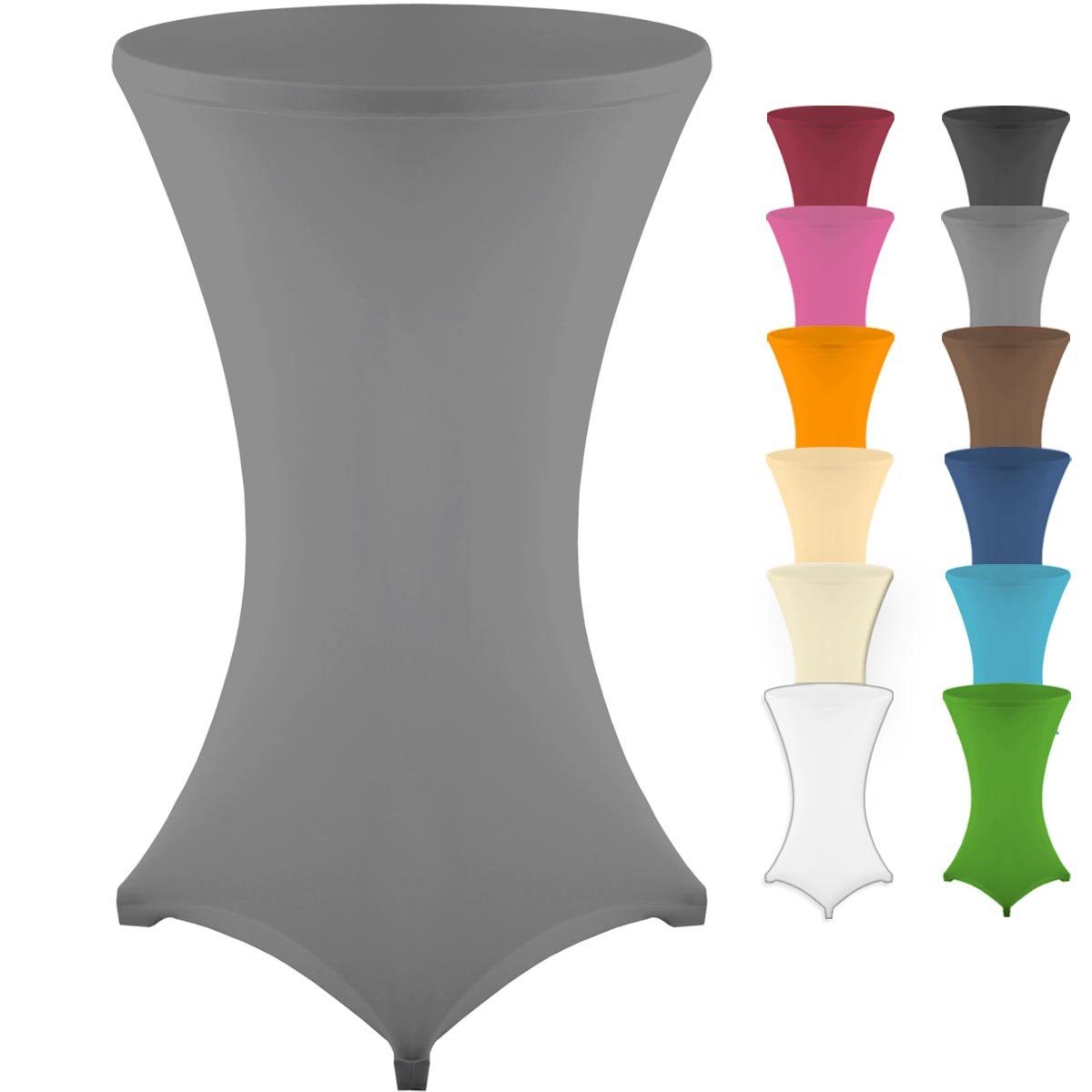 Gräfenstayn Stehtischhusse Stretchbezug Stehtisch Hussen, Elegante Stehtisc günstig online kaufen