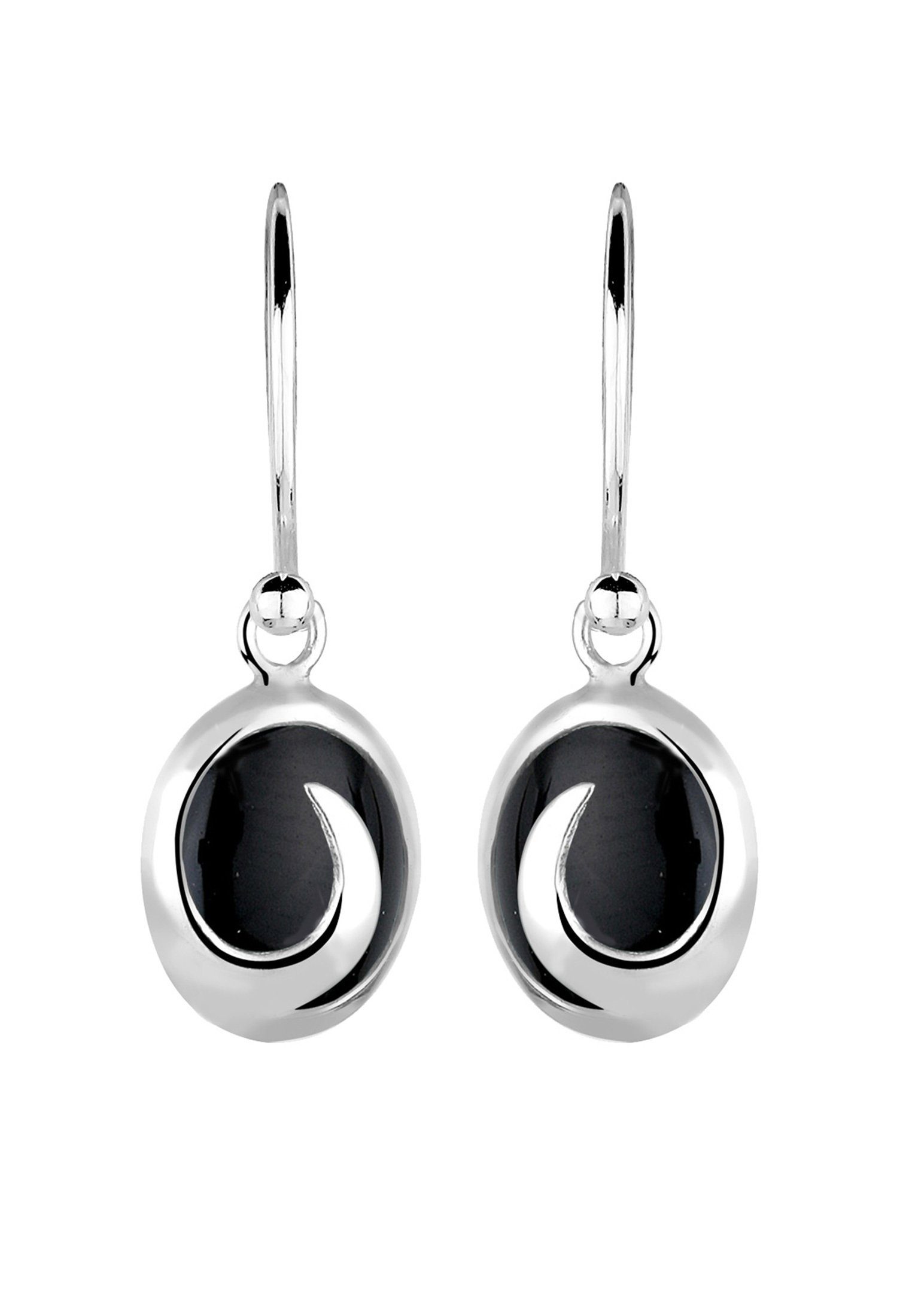 Elli Paar Ohrhänger Onyx Wellen Edelstein günstig online kaufen