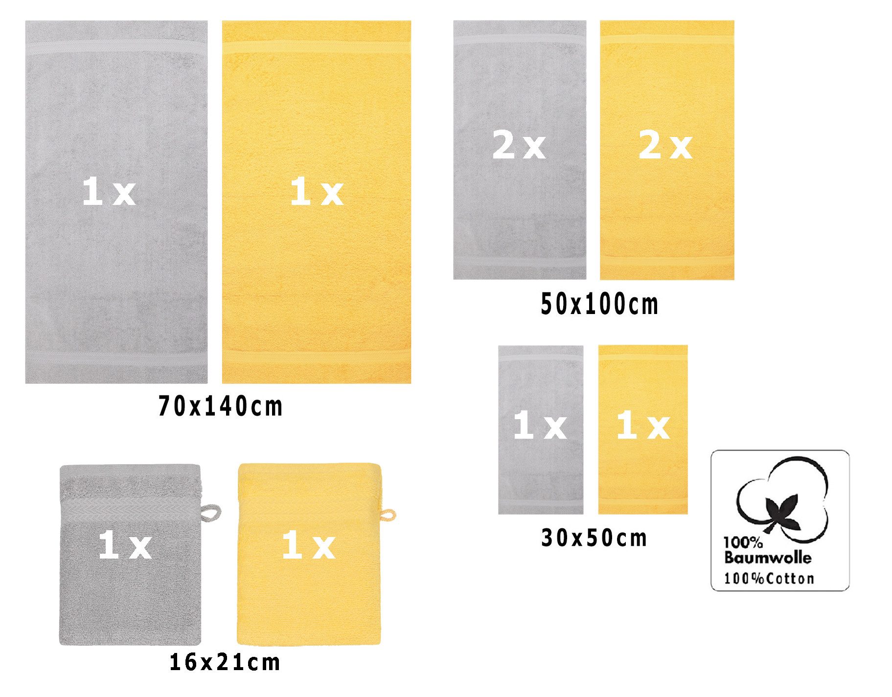 Betz Handtuch Set 10-TLG. Handtuch Set günstig online kaufen