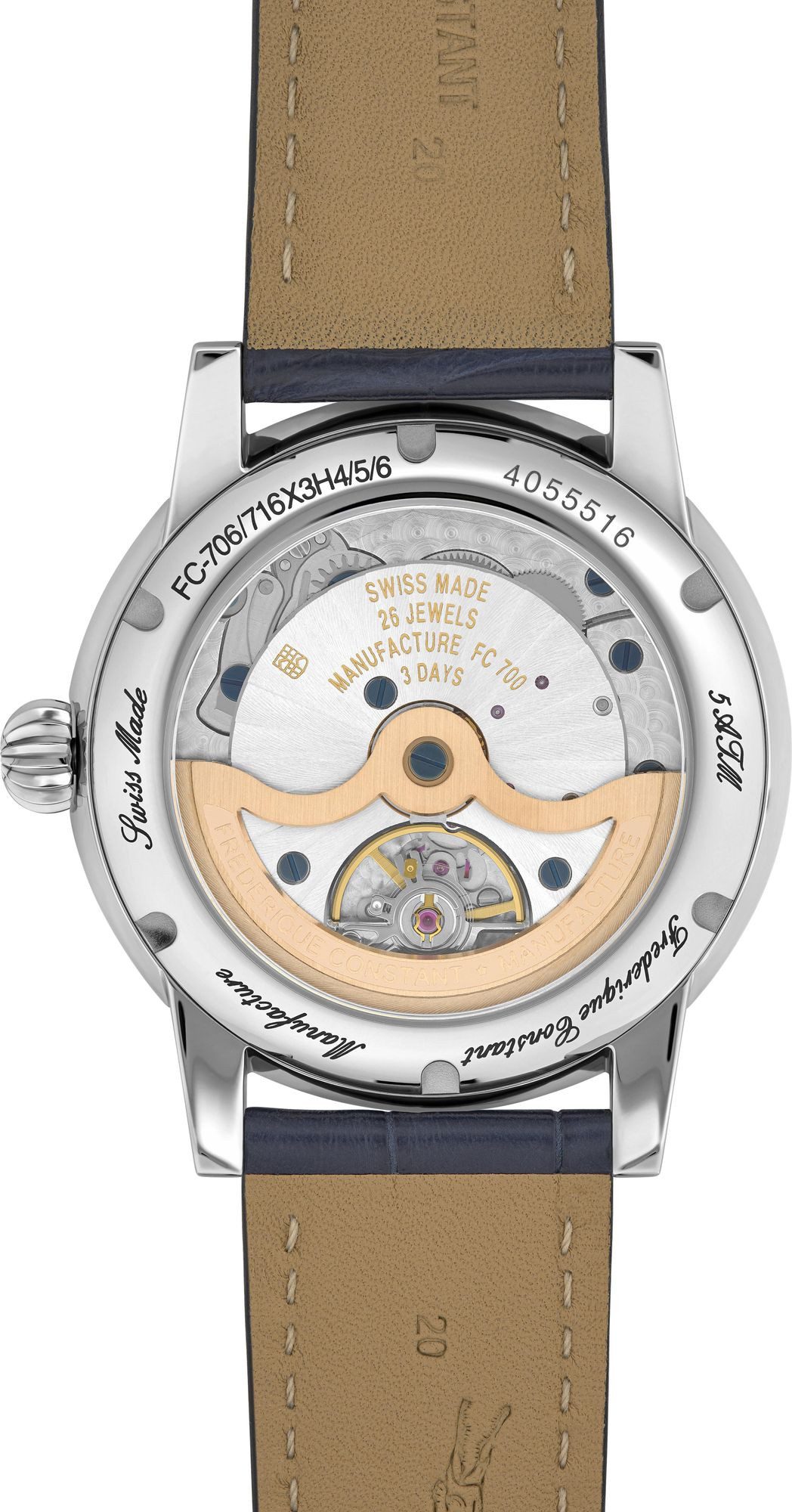 Frederique Constant Automatikuhr CLASSIC MOONPHASE DATE Herren Automatikuhr