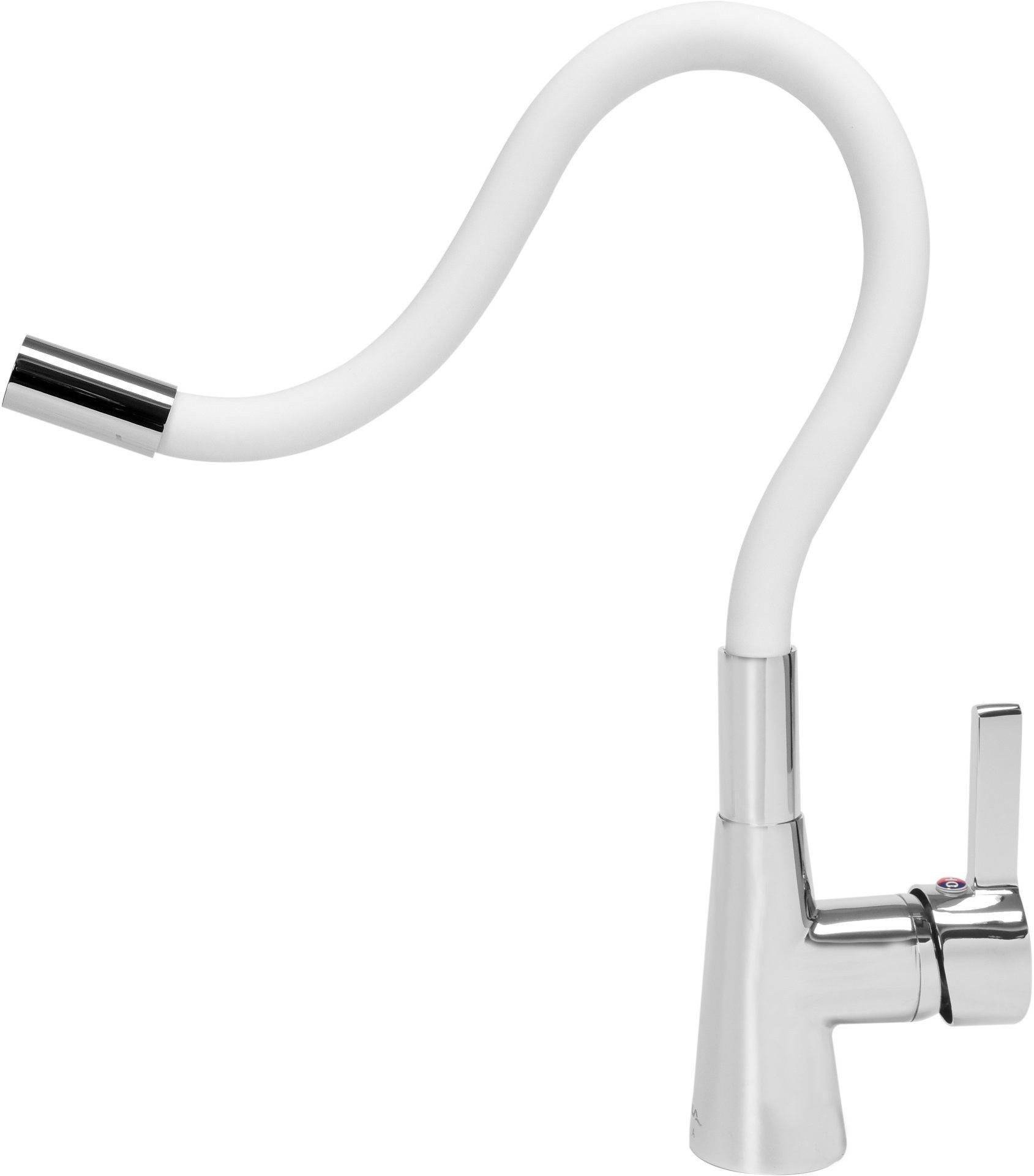 Küchenarmatur Küchenarmatur Flexible, weiß, Wasserhahn, Spültischarmatur