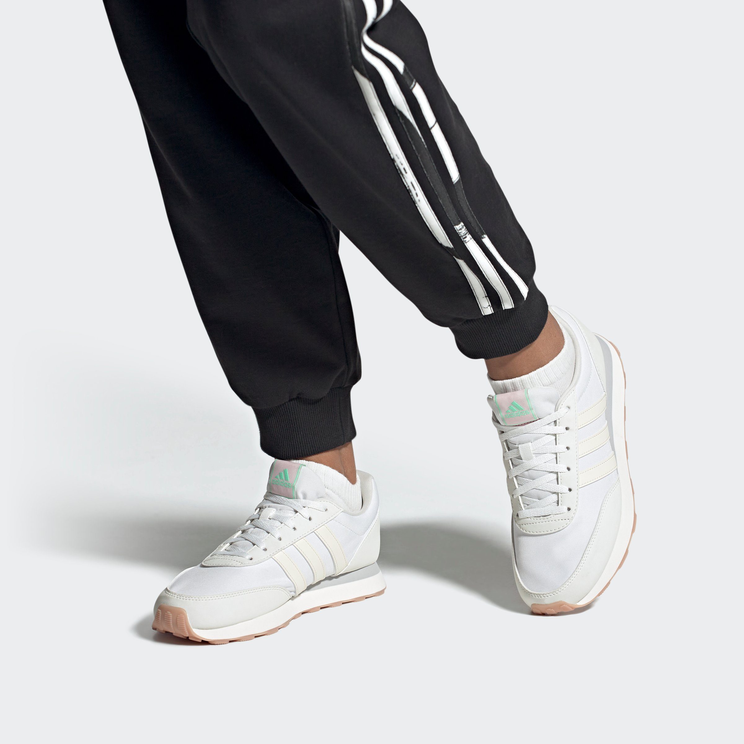 LAUFSCHUH RUN adidas White Sportswear Crystal / White LIFESTYLE Sneaker 3.0 60S Chalk Cloud White /