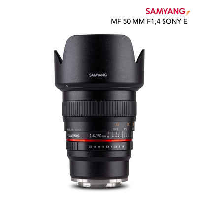 Samyang MF 50mm F1,4 Sony E Normalobjektiv