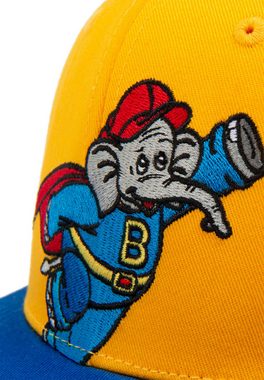 LOGOSHIRT Baseball Cap Benjamin Blümchen - Superheld mit detailreicher Stickerei