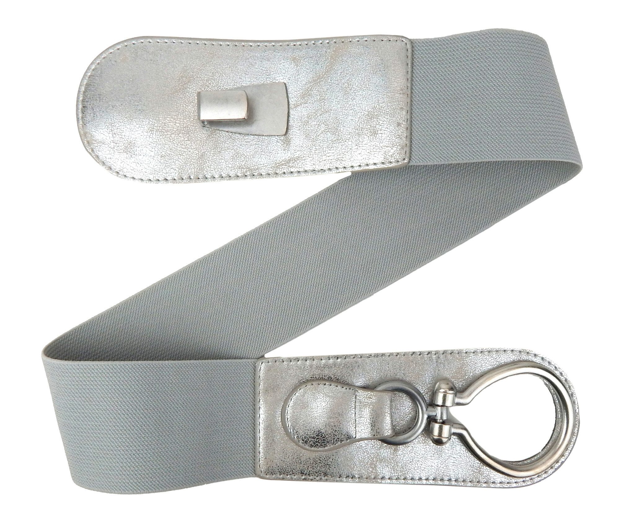 Ella Jonte Stretchgürtel grau silber metallic günstig online kaufen
