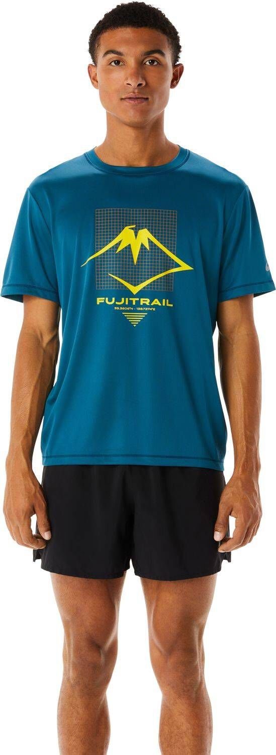 LOGO Fit Laufshirt Herren Laufshirt Regular (1-tlg) Asics FUJITRAIL