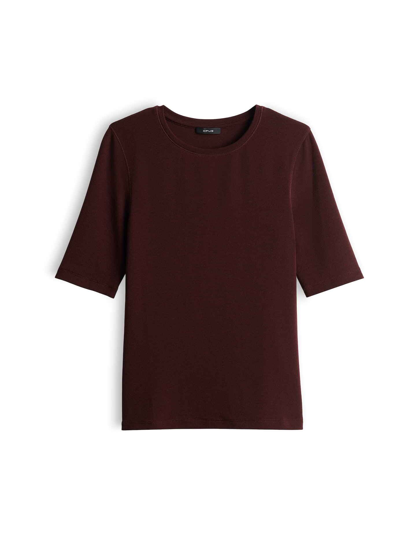 OPUS 3/4-Arm-Shirt mit feiner Mélange Slim Fit Vielseitig kombinierbar für casual Looks
