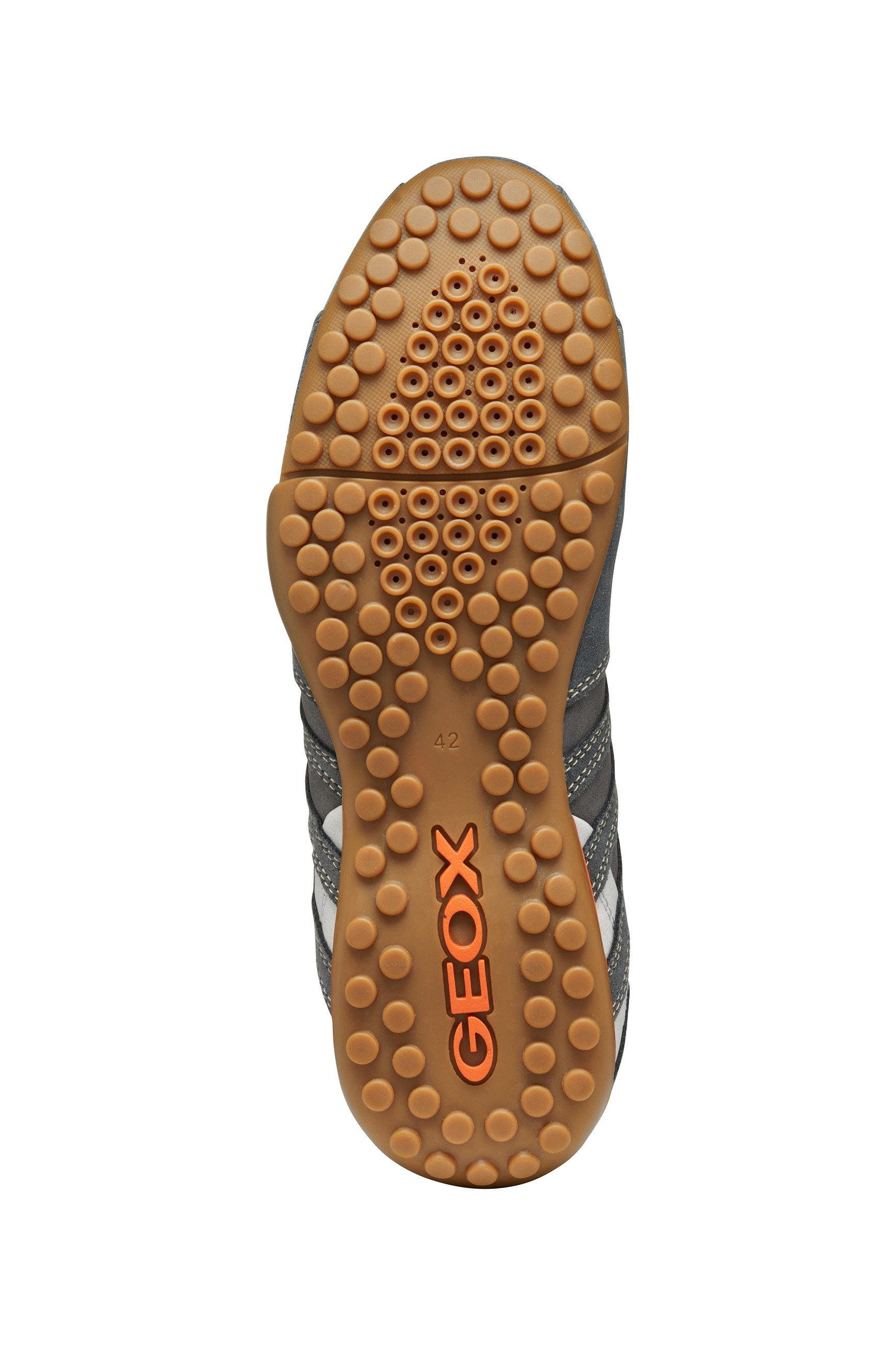 Geox U SNAKE ORIGINAL Schnürschuh Sneaker mit Geox Spezial Membrane, Größenschablone zum Download