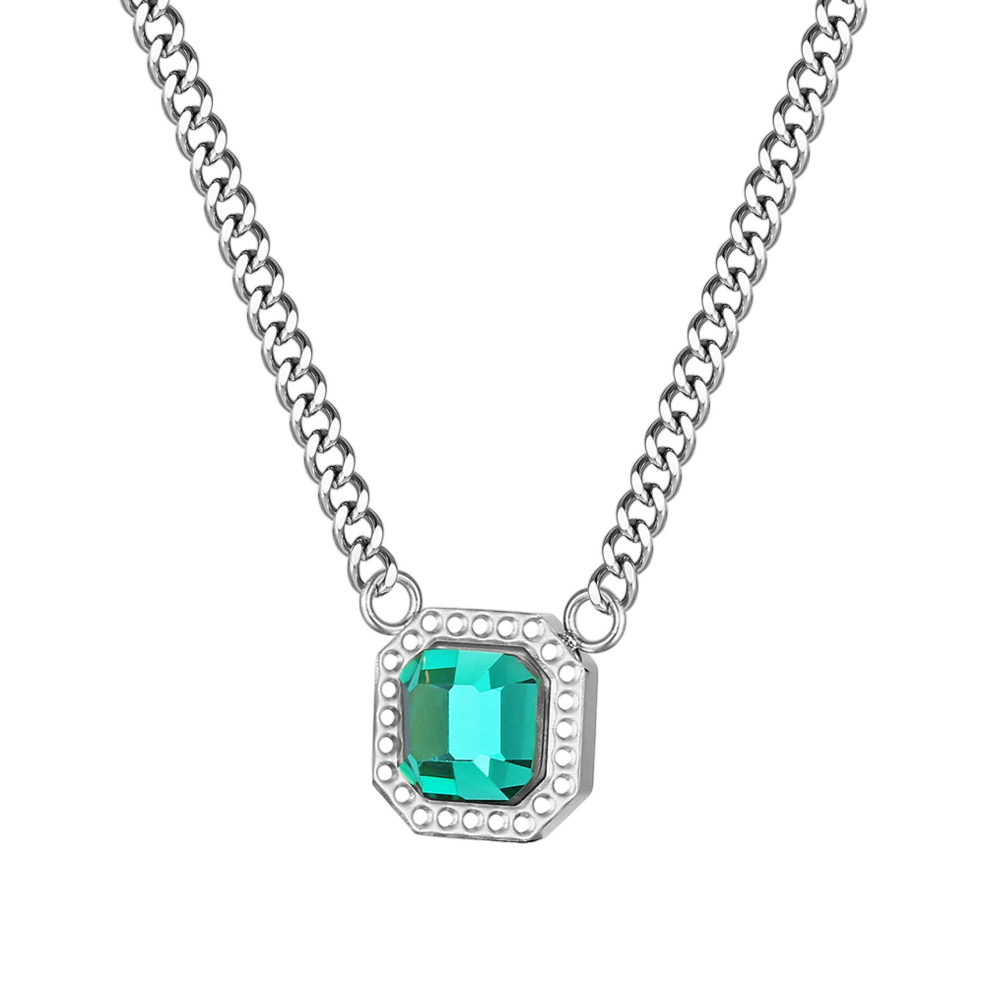 Kette mit Anhänger Halskette Damen mit Anhänger Gold Silber wasserfest & antiallergisch