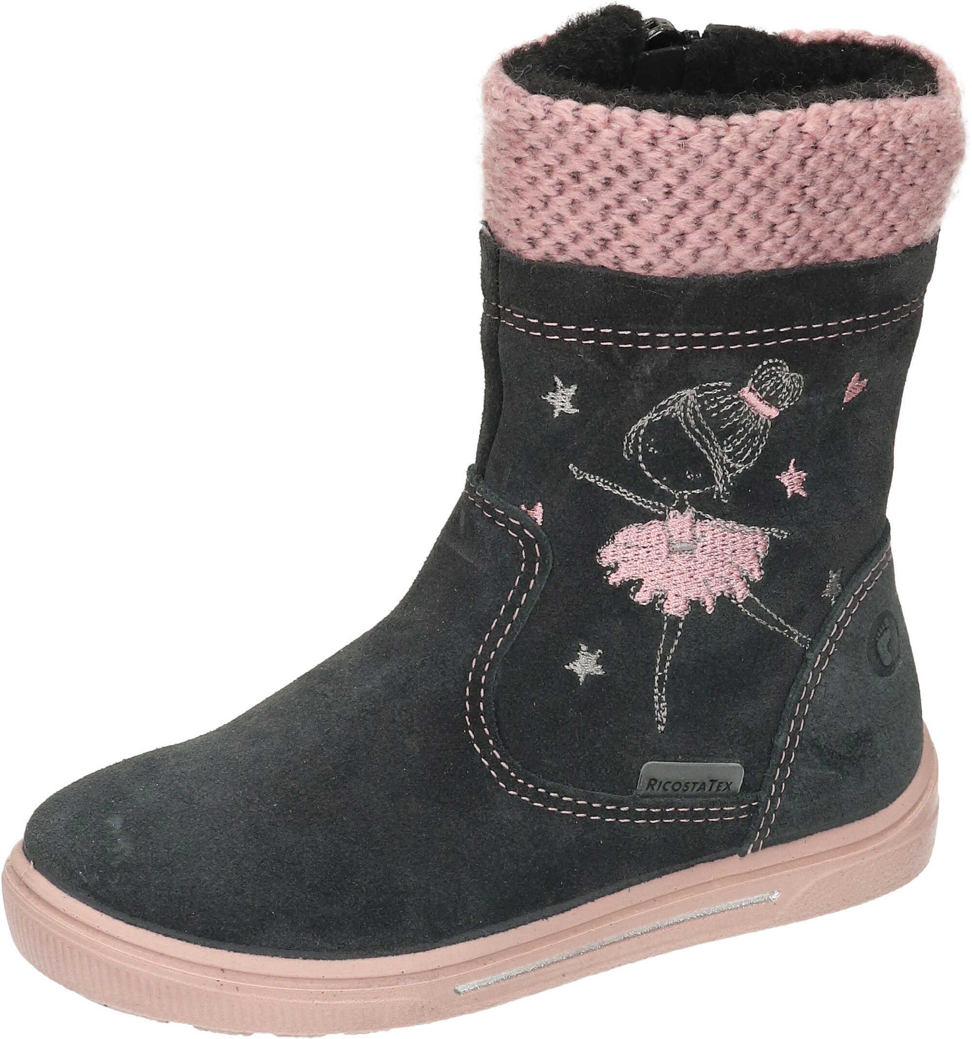 Ricosta Stiefel Winterstiefel mit RICOSTA-TEX grau