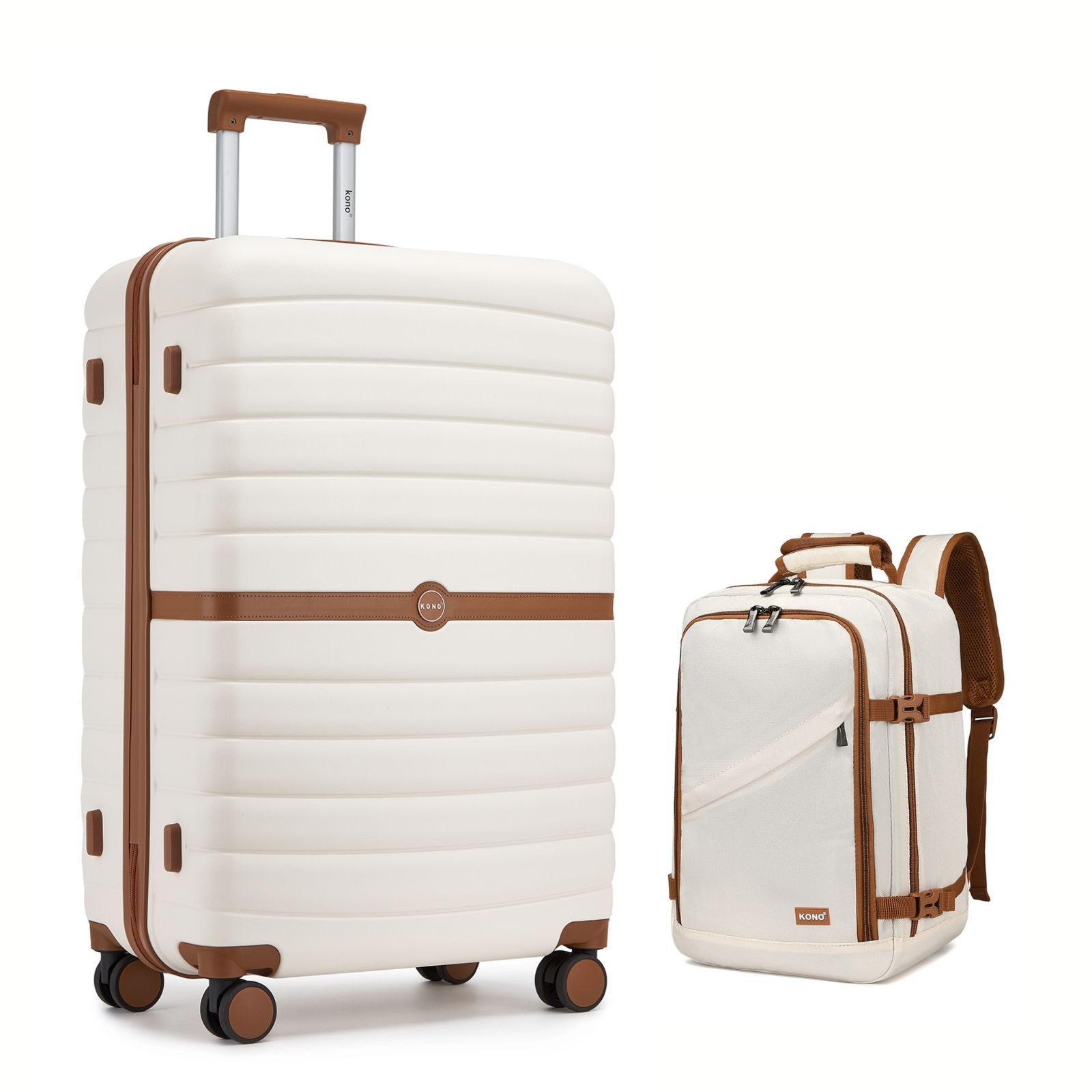 KONO Kofferset Hartschalenkoffer (Höhe: 55/66.5/76.5cm) + günstig online kaufen