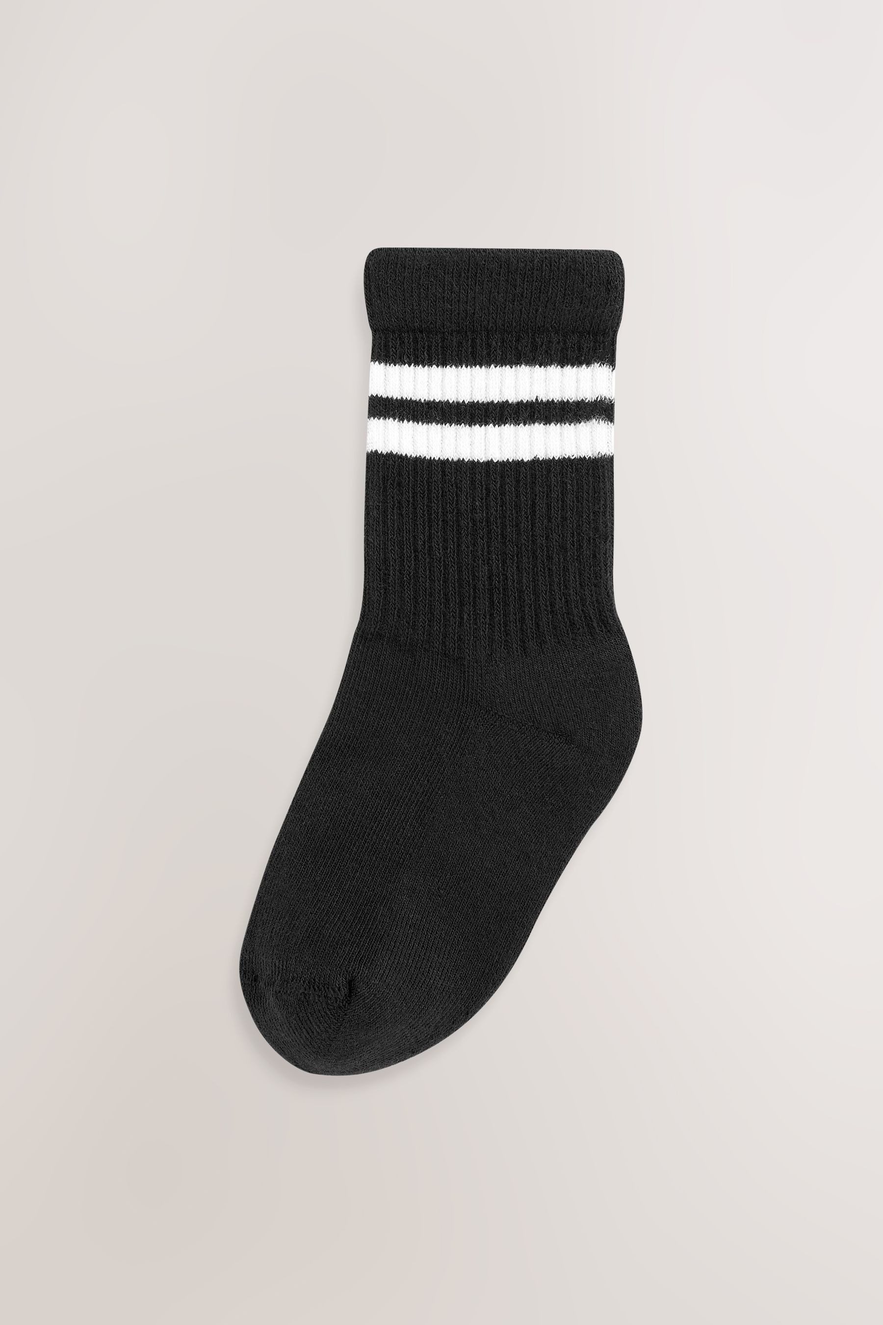 Next Kurzsocken Gerippte Sportsocken im 5er-Pack mit Fußbett (5-Paar) – Bild 3 von 3