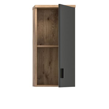 Newroom Hängeschrank Gorado Hängeschrank Nox Oak NB Nox Oak MDF TZ Modern Wandschrank Badschra...