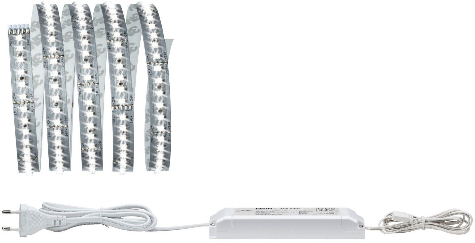 Paulmann LED-Streifen MaxLED 1000 Basisset 1,5m Tageslichtweiß 18W 1100lm/m 6500K, 1-flammig, Basisset,Tageslichtweiß 18W 1100lm/m 6500K